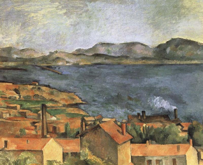 Paul Cezanne Marseilles Bay oil painting picture